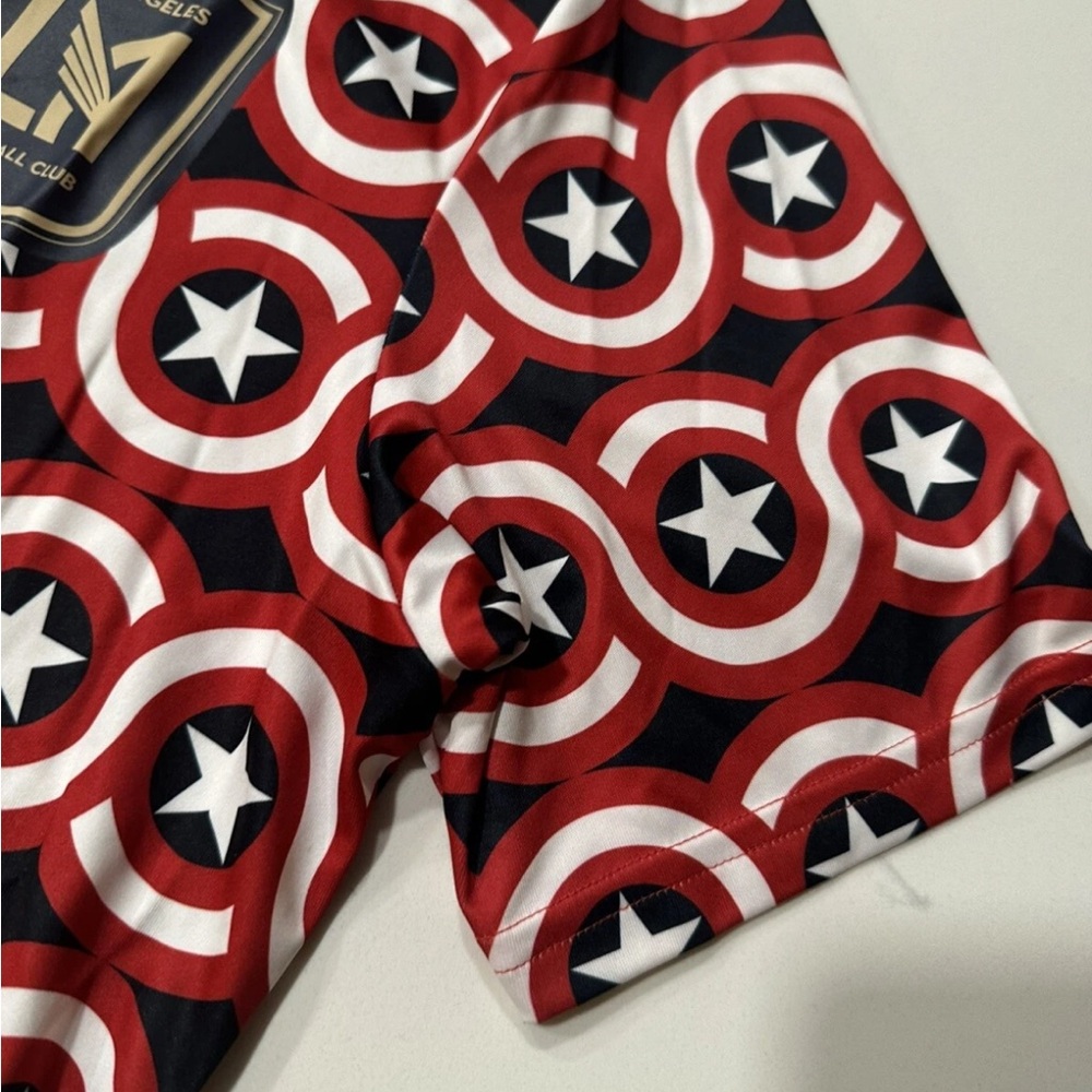 Los Angeles FC “LAFC” Adidas Marvel Captain America Jersey (Medium & Large) - Picture 8 of 13